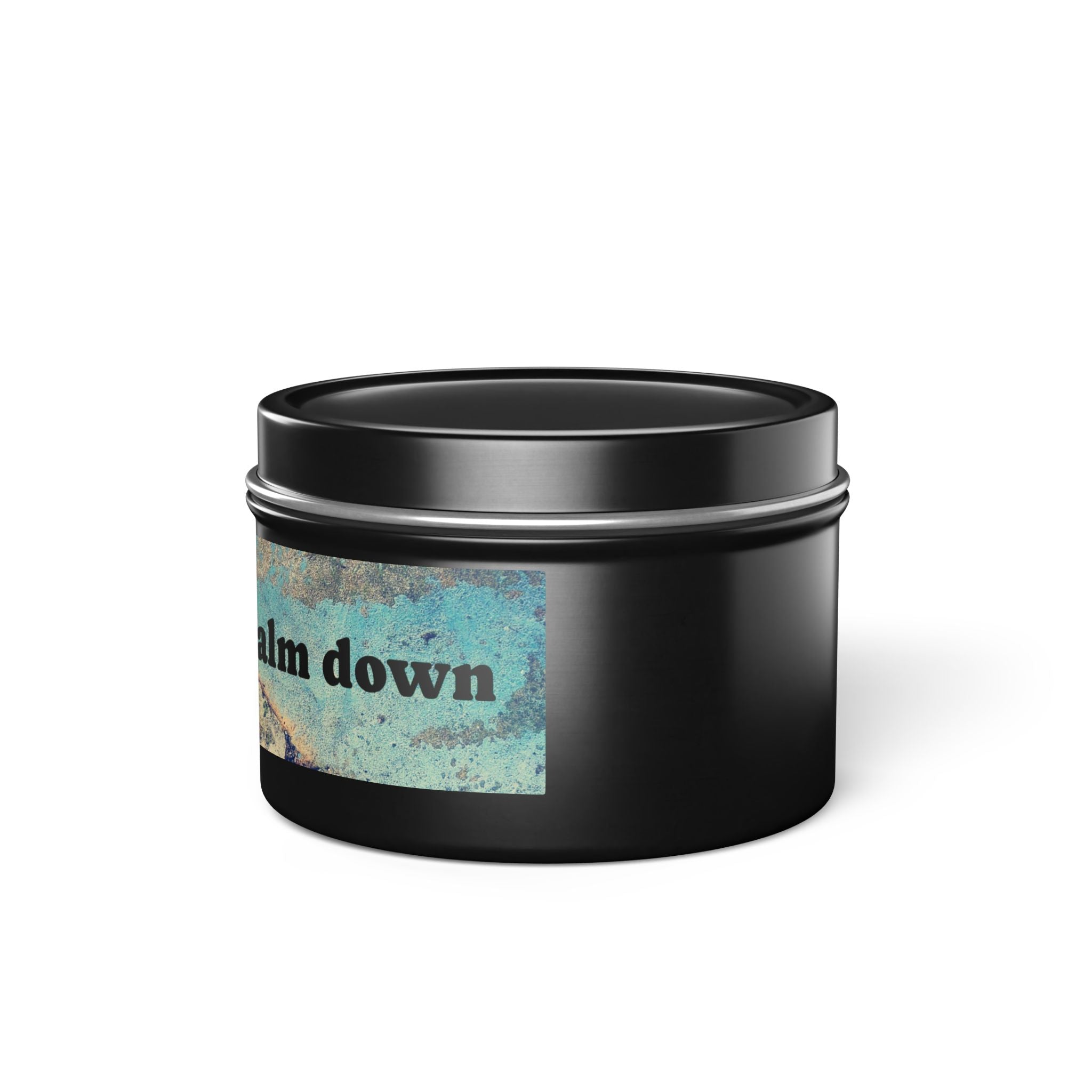 Rough Day Calm Down Scented Tin Candle - Hand-Poured Coconut-Soy Wax for Stress Relief & Mindful Self-Care Rituals