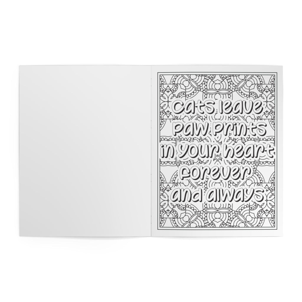 Find Your Calm: The "Catitude" Wellness Coloring Book