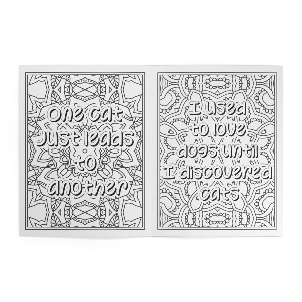 Find Your Calm: The "Catitude" Wellness Coloring Book