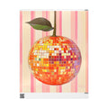 Disco Orange Wrapping Paper — Retro Mosaic Fruit Gift Wrap