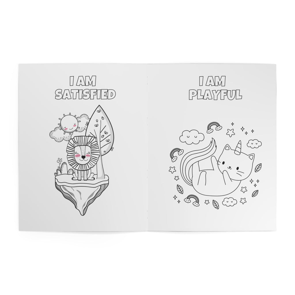 Coloring Book — "Color My Way to Confidence" Inspirational Coloring Book