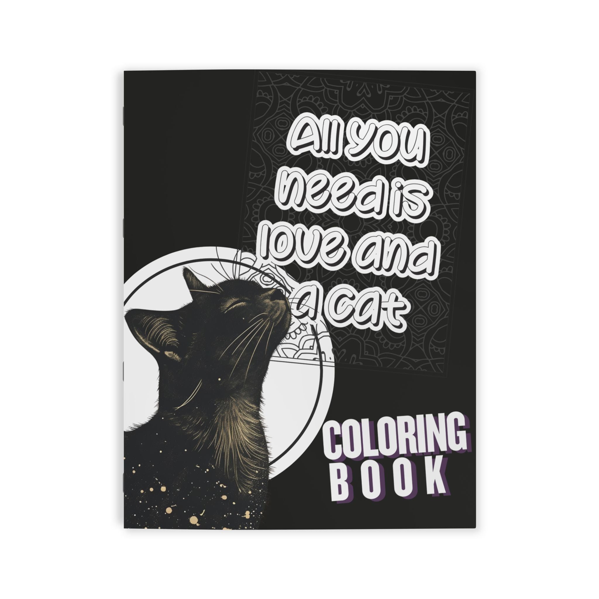 Find Your Calm: The "Catitude" Wellness Coloring Book