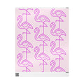 Flamingo Pattern Wrapping Paper — Pink Tropical Gift Wrap (Gloss or Matte)