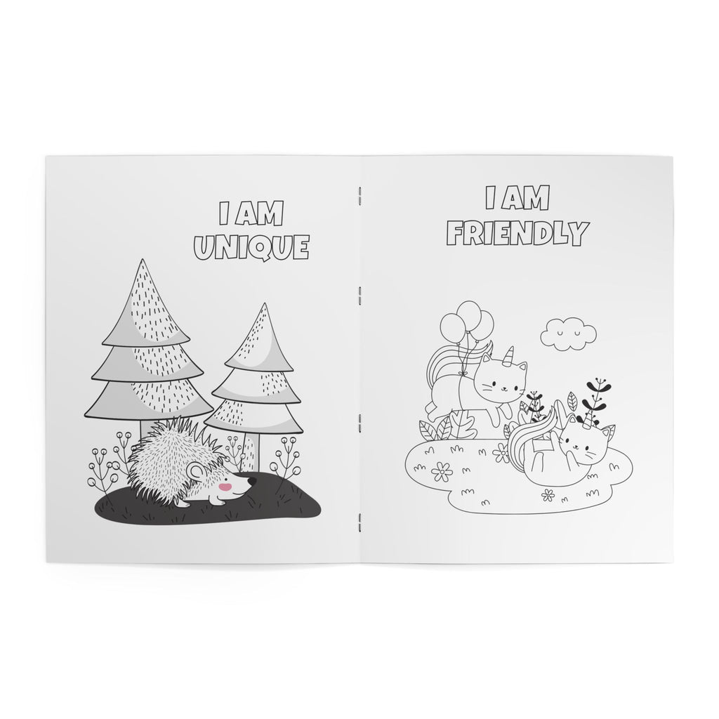 Coloring Book — "Color My Way to Confidence" Inspirational Coloring Book