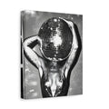 Disco Ball Canvas Wall Art – Glamorous Home Decor for Parties and Celebrations