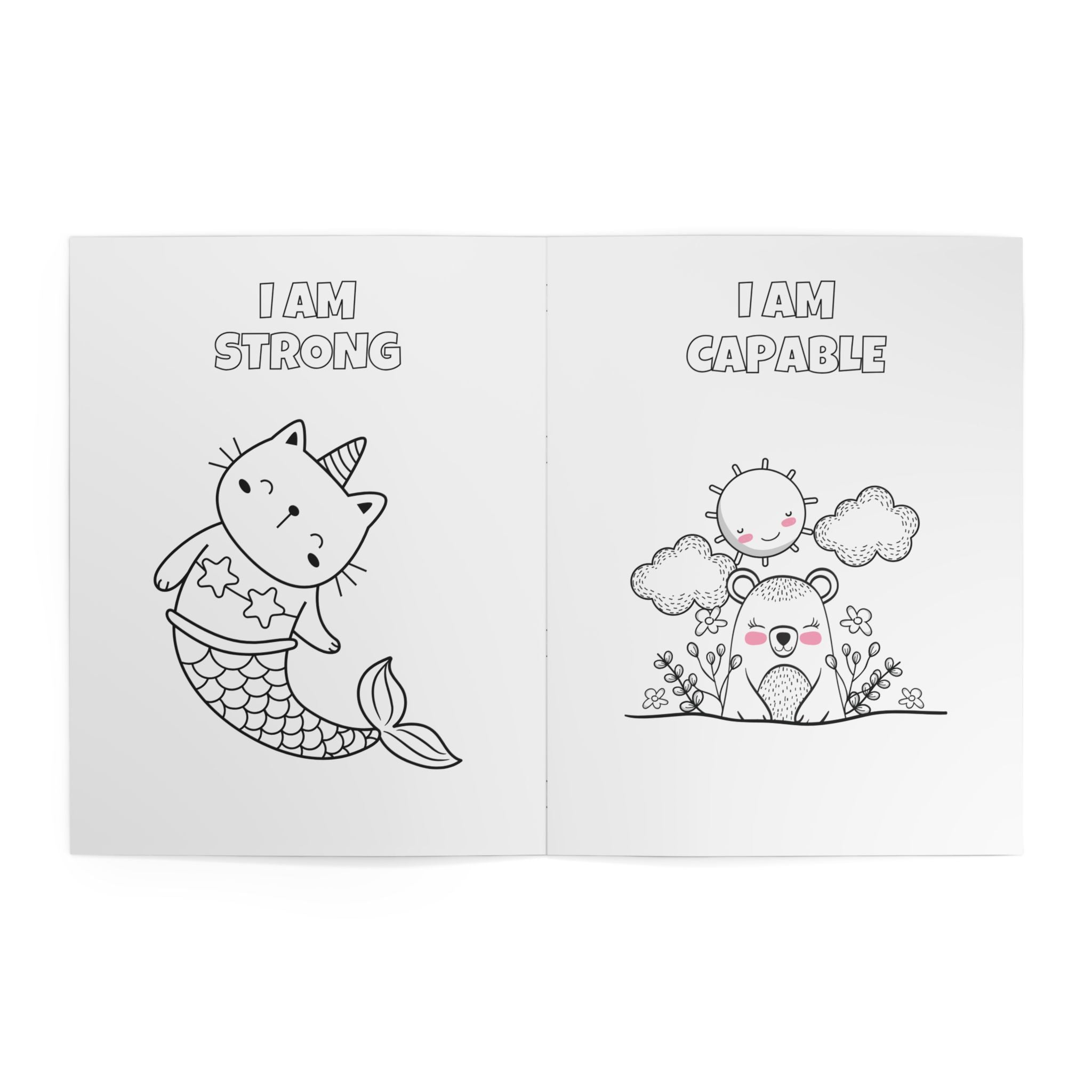 Coloring Book — "Color My Way to Confidence" Inspirational Coloring Book