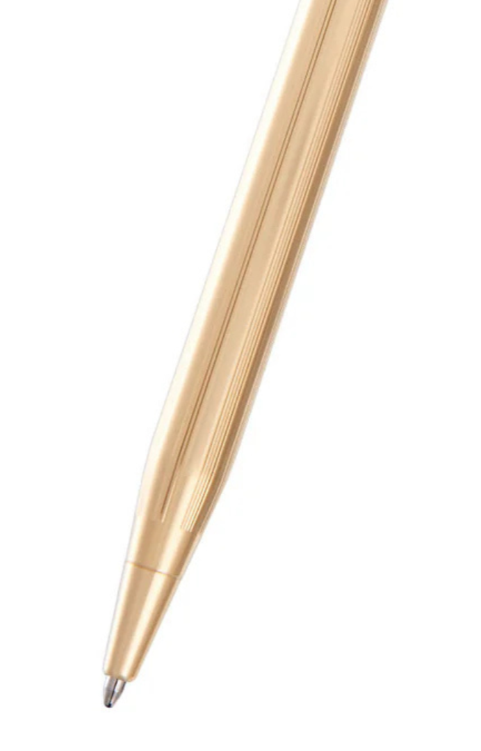 Gold Cross Classic Century pen on a white background